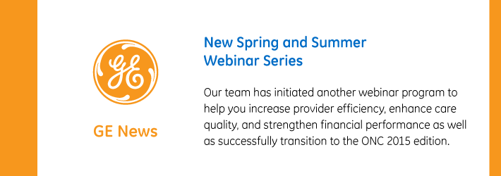 Post: New Spring and Summer Webinar Series